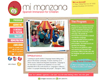 Tablet Screenshot of mi-manzana.com